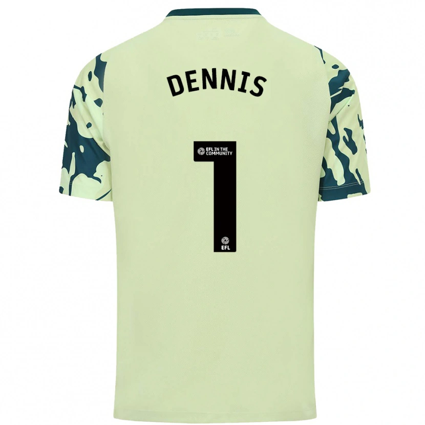Danxen Donna Maglia Jake Dennis #1 Verde Scuro Kit Gara Away 2025/26 Maglietta