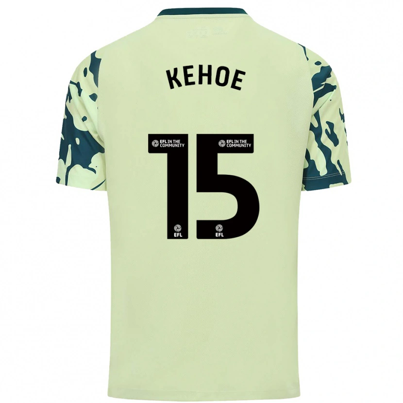 Danxen Donna Maglia Molly Kehoe #15 Verde Scuro Kit Gara Away 2025/26 Maglietta
