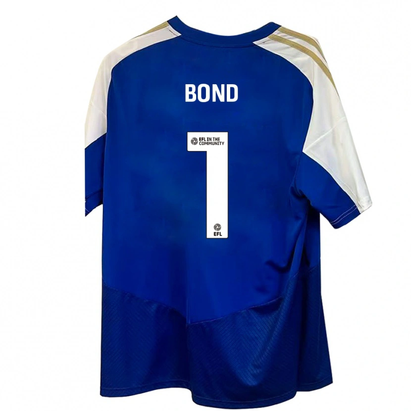 Danxen Donna Maglia Abbi Bond #1 Blu Bianco Oro Kit Gara Away 2025/26 Maglietta