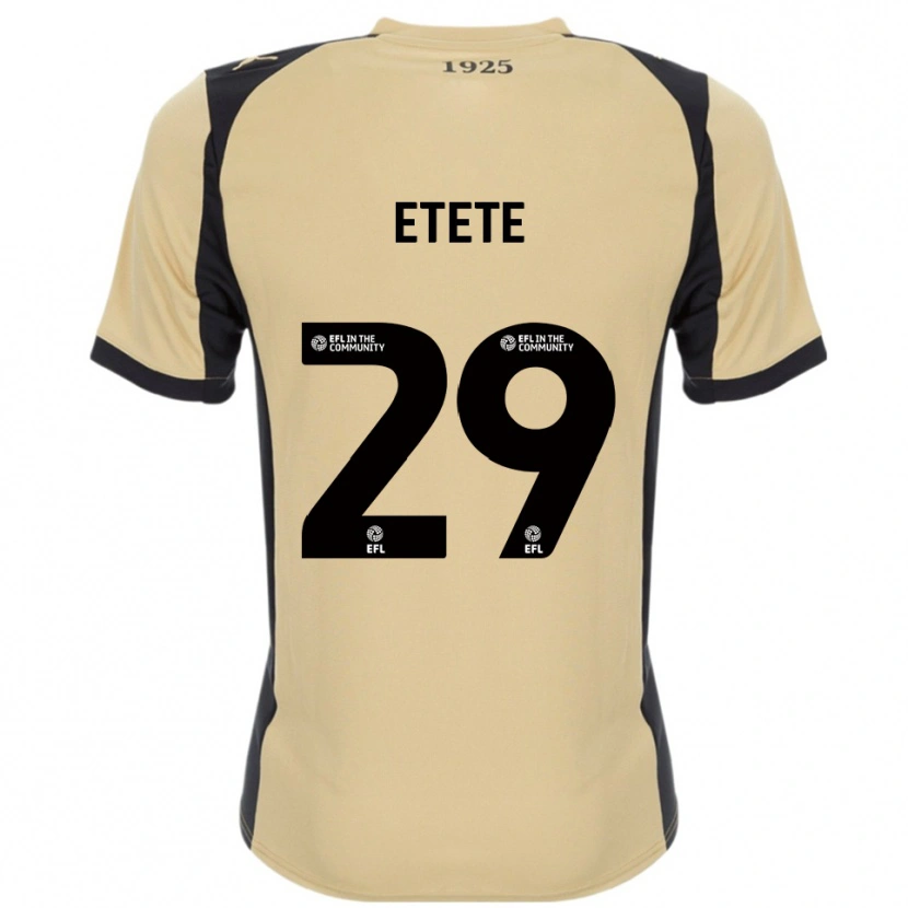 Danxen Donna Maglia Kion Etete #29 Oro Nero Kit Gara Away 2025/26 Maglietta