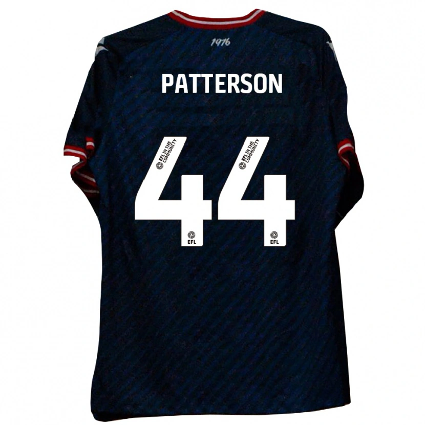 Danxen Donna Maglia Phoenix Patterson #44 Blu Navy Rosso Kit Gara Away 2025/26 Maglietta