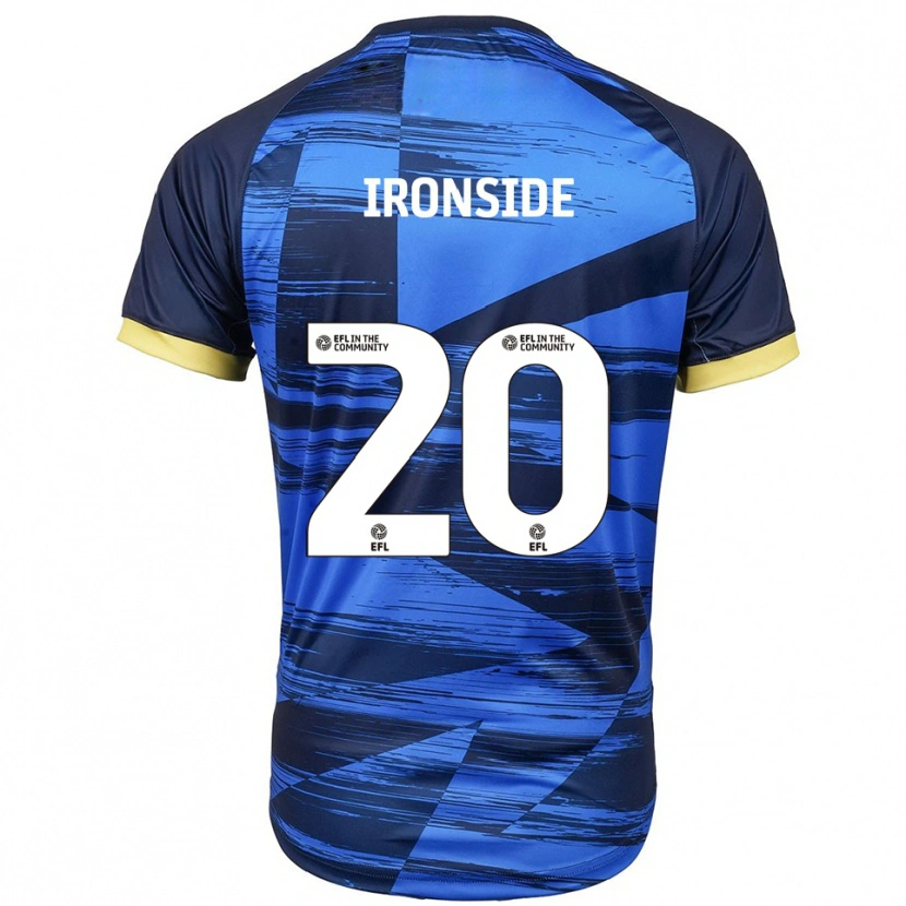 Danxen Donna Maglia Joe Ironside #20 Blu Navy Kit Gara Away 2025/26 Maglietta