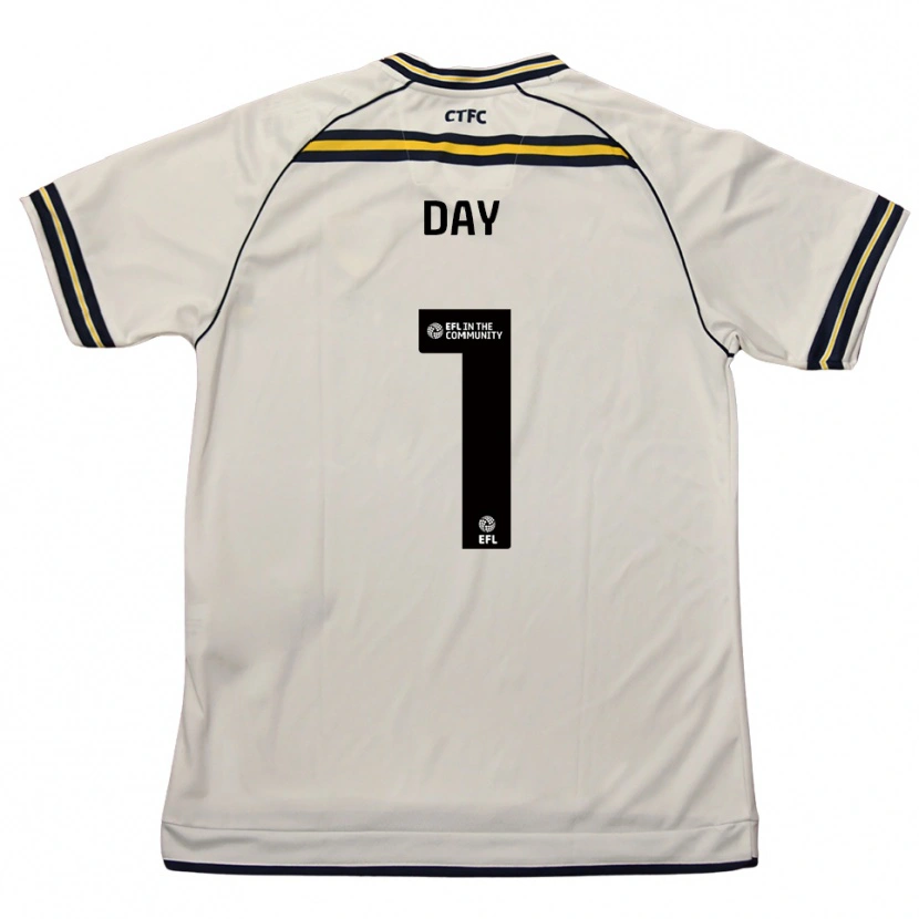 Danxen Donna Maglia Joe Day #1 Bianco Blu Navy Kit Gara Away 2025/26 Maglietta