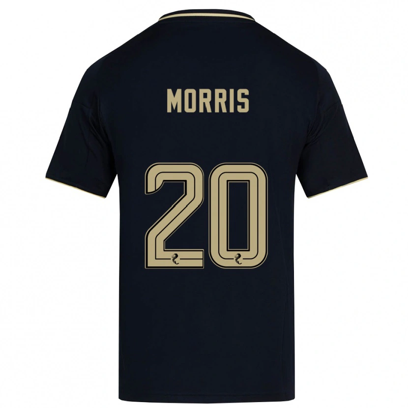 Danxen Donna Maglia Shayden Morris #20 Blu Navy Oro Kit Gara Away 2025/26 Maglietta