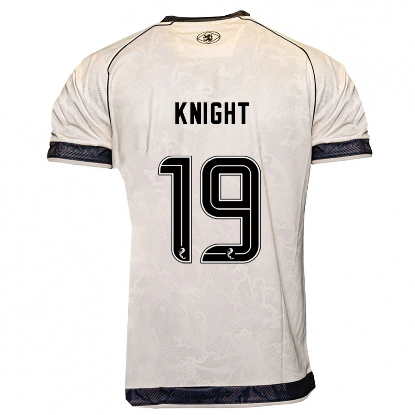 Danxen Donna Maglia Maya Knight #19 Bianco Nero Kit Gara Away 2025/26 Maglietta