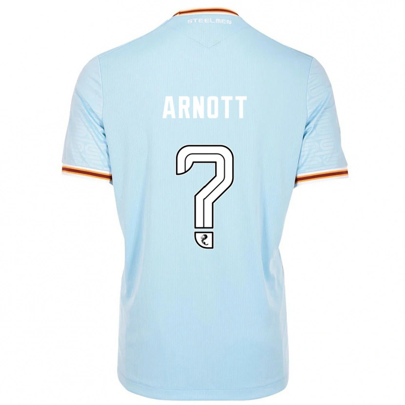 Danxen Donna Maglia Andrew Arnott #0 Azzurro Kit Gara Away 2025/26 Maglietta