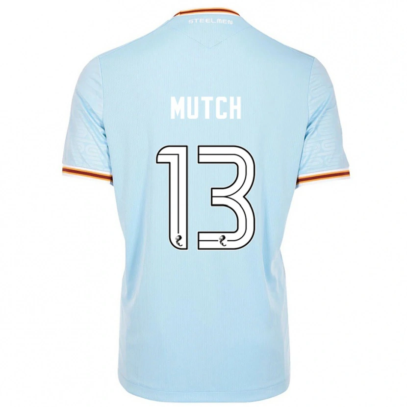 Danxen Donna Maglia Emily Mutch #13 Azzurro Kit Gara Away 2025/26 Maglietta
