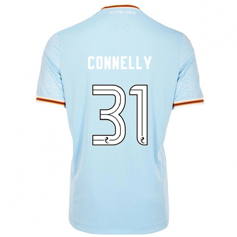 Danxen Donna Maglia Matty Connelly #31 Azzurro Kit Gara Away 2025/26 Maglietta