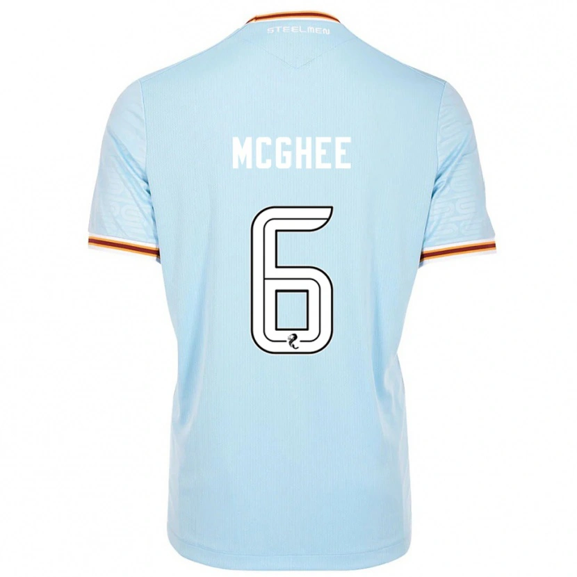 Danxen Donna Maglia Jordan Mcghee #6 Azzurro Kit Gara Away 2025/26 Maglietta
