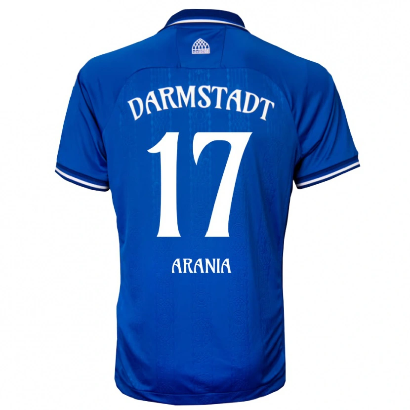 Danxen Bambino Maglia Asaf Arania #17 Blu Bianco Kit Gara Home 2025/26 Maglietta