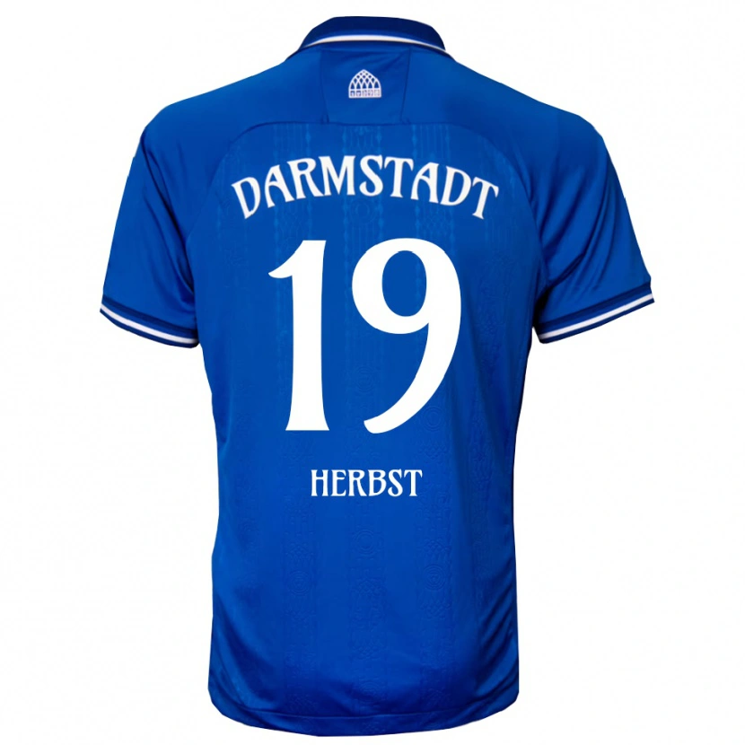 Danxen Bambino Maglia Milian Herbst #19 Blu Bianco Kit Gara Home 2025/26 Maglietta