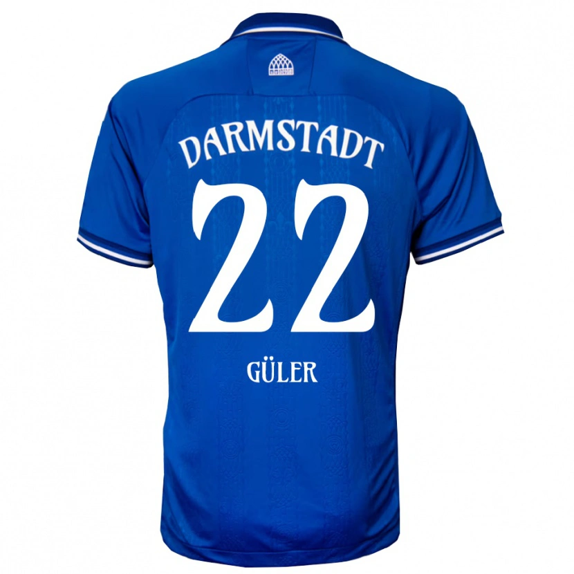Danxen Bambino Maglia Serhat-Semih Güler #22 Blu Bianco Kit Gara Home 2025/26 Maglietta