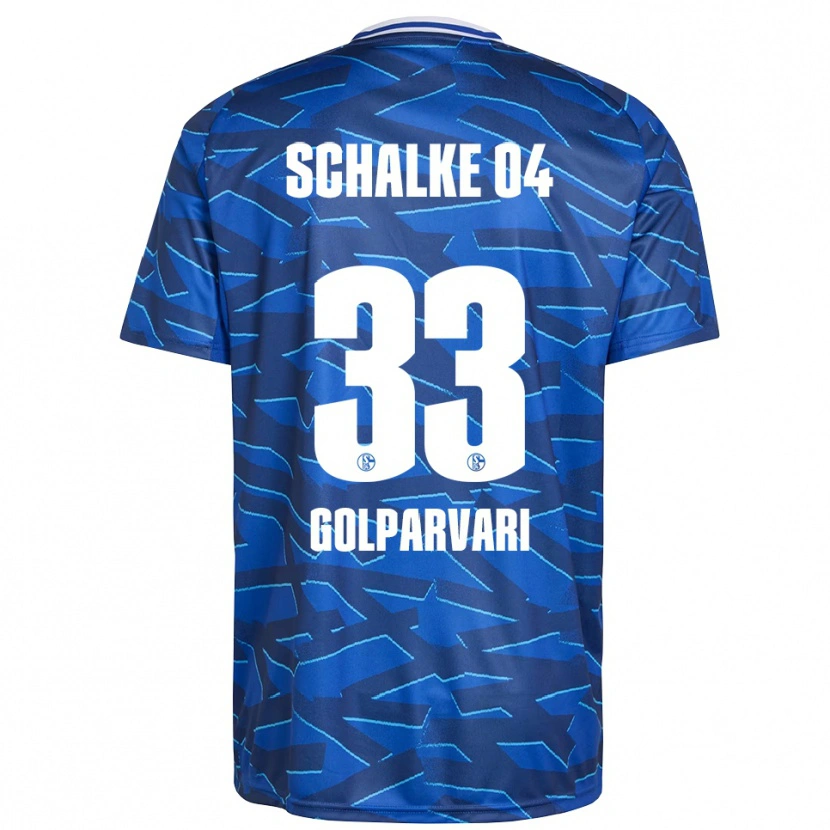 Danxen Bambino Maglia Tara Golparvari #33 Blu Royal Bianco Kit Gara Home 2025/26 Maglietta