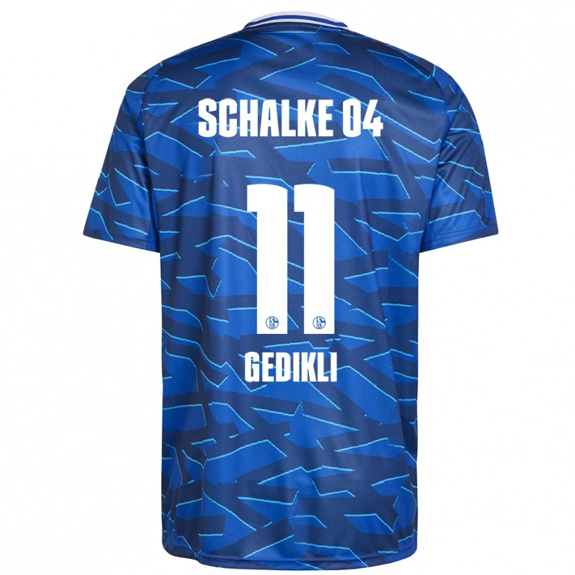 Danxen Bambino Maglia Tuana Gedikli #11 Blu Royal Bianco Kit Gara Home 2025/26 Maglietta