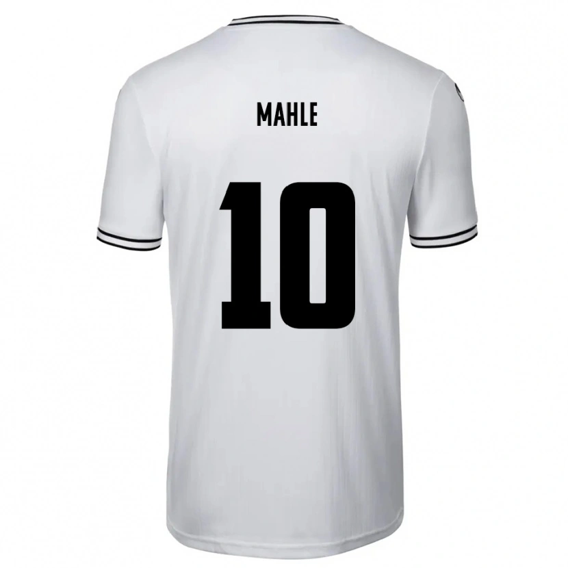 Danxen Bambino Maglia Linus Mahle #10 Bianco Nero Kit Gara Home 2025/26 Maglietta
