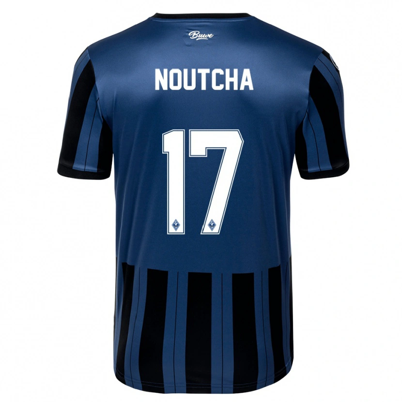 Danxen Bambino Maglia Marlon Noutcha #17 Blu Grigio Nero Kit Gara Home 2025/26 Maglietta