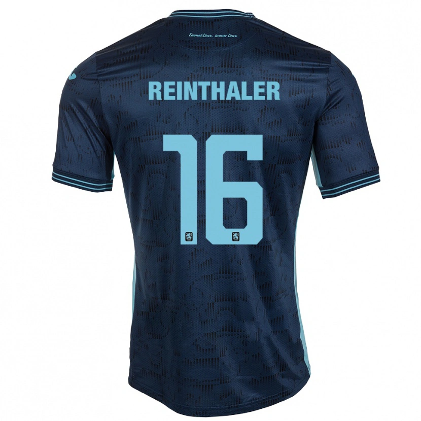 Danxen Bambino Maglia Max Reinthaler #16 Blu Royal Kit Gara Away 2025/26 Maglietta