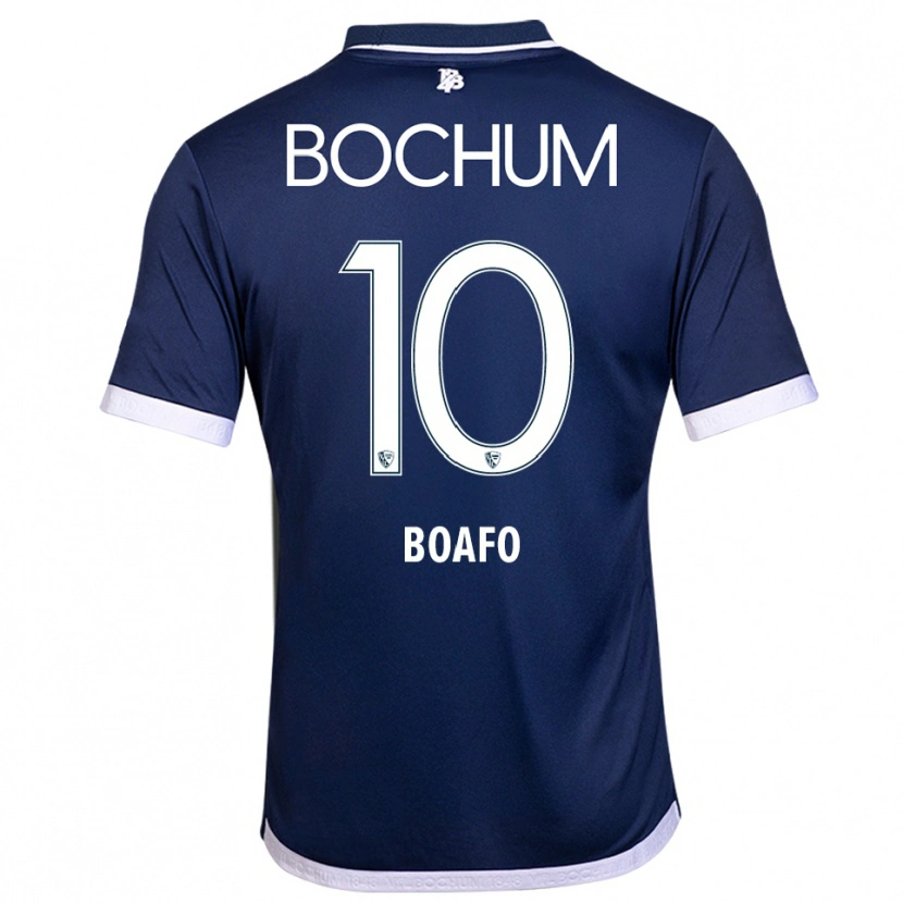 Danxen Uomo Maglia Divine Boafo #10 Blu Navy Bianco Kit Gara Home 2025/26 Maglietta