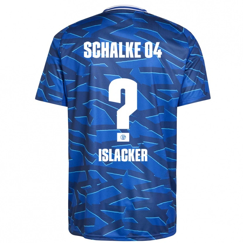 Danxen Uomo Maglia Mandy Islacker #0 Blu Royal Bianco Kit Gara Home 2025/26 Maglietta