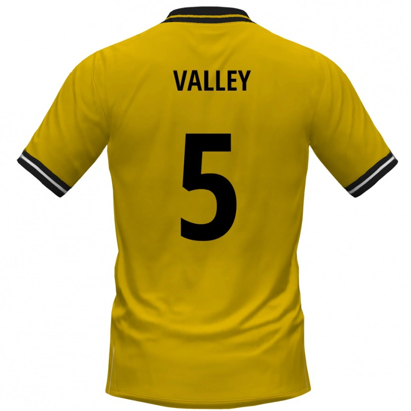 Danxen Uomo Maglia Noah Valley #5 Giallo Nero Kit Gara Home 2025/26 Maglietta