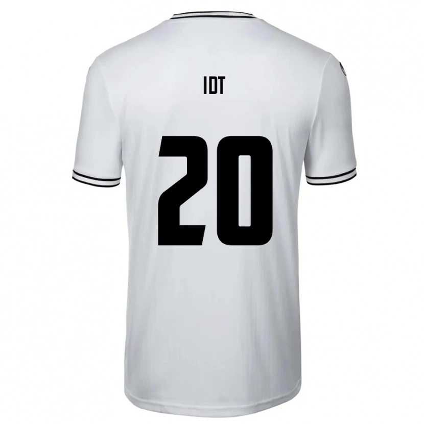 Danxen Uomo Maglia David Idt #20 Bianco Nero Kit Gara Home 2025/26 Maglietta