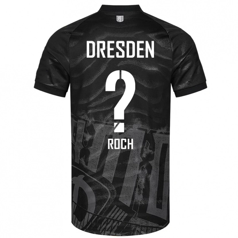Danxen Uomo Maglia Kasmodiah Roch #0 Nero Grigio Kit Gara Away 2025/26 Maglietta