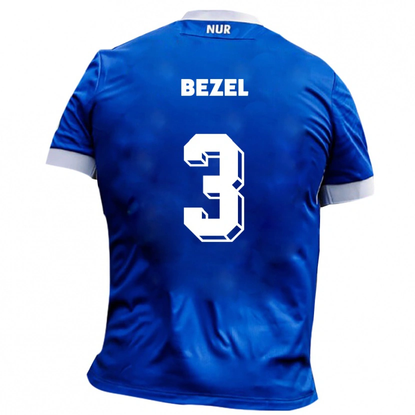 Danxen Uomo Maglia Taykut Bezel #3 Blu Bianco Kit Gara Away 2025/26 Maglietta