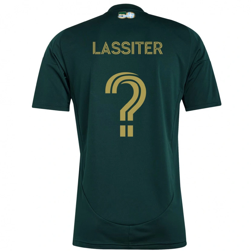 Danxen Bambino Maglia Ariel Lassiter #0 Nero Marrone Kit Gara Home 2025/26 Maglietta