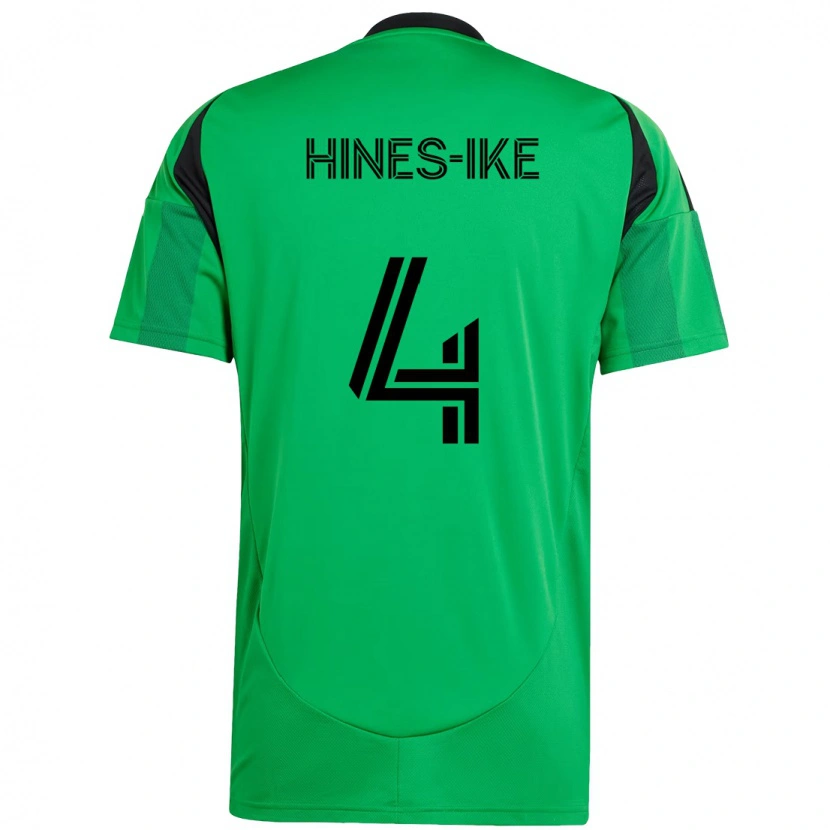 Danxen Bambino Maglia Brendan Hines-Ike #4 Verde Nero Kit Gara Home 2025/26 Maglietta