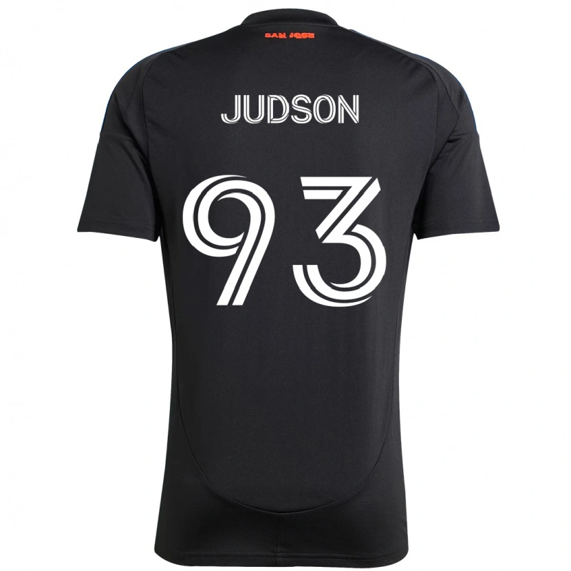Danxen Bambino Maglia Judson #93 Nero Blu Scuro Kit Gara Home 2025/26 Maglietta
