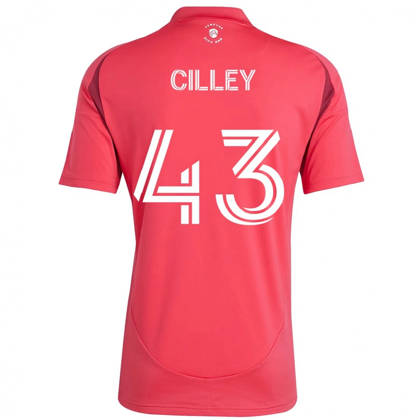 Danxen Bambino Maglia Cam Cilley #43 Magenta Bianco Kit Gara Home 2025/26 Maglietta