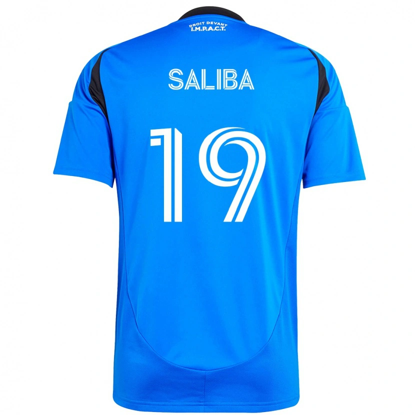 Danxen Bambino Maglia Nathan-Dylan Saliba #19 Blu Scuro Nero Kit Gara Home 2025/26 Maglietta