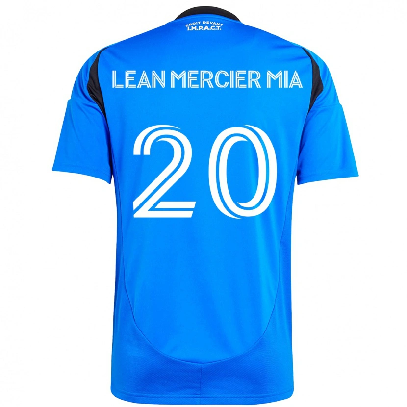 Danxen Bambino Maglia Mc Lean Mercier Mia #20 Blu Scuro Nero Kit Gara Home 2025/26 Maglietta
