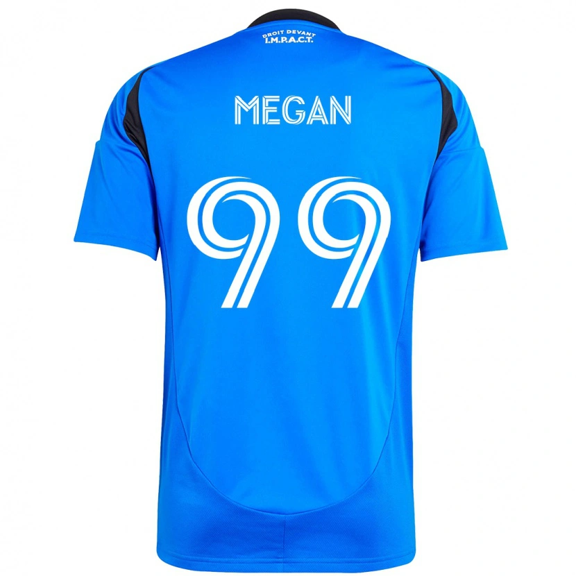 Danxen Bambino Maglia Lemieux Megan #99 Blu Scuro Nero Kit Gara Home 2025/26 Maglietta