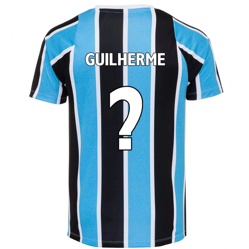 Danxen Bambino Maglia Zé Guilherme #0 Blu Nero Bianco Kit Gara Home 2025/26 Maglietta