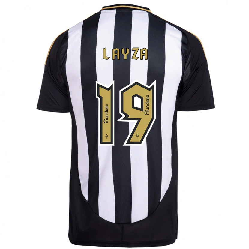 Danxen Bambino Maglia Layza #19 Bianco Nero Kit Gara Home 2025/26 Maglietta