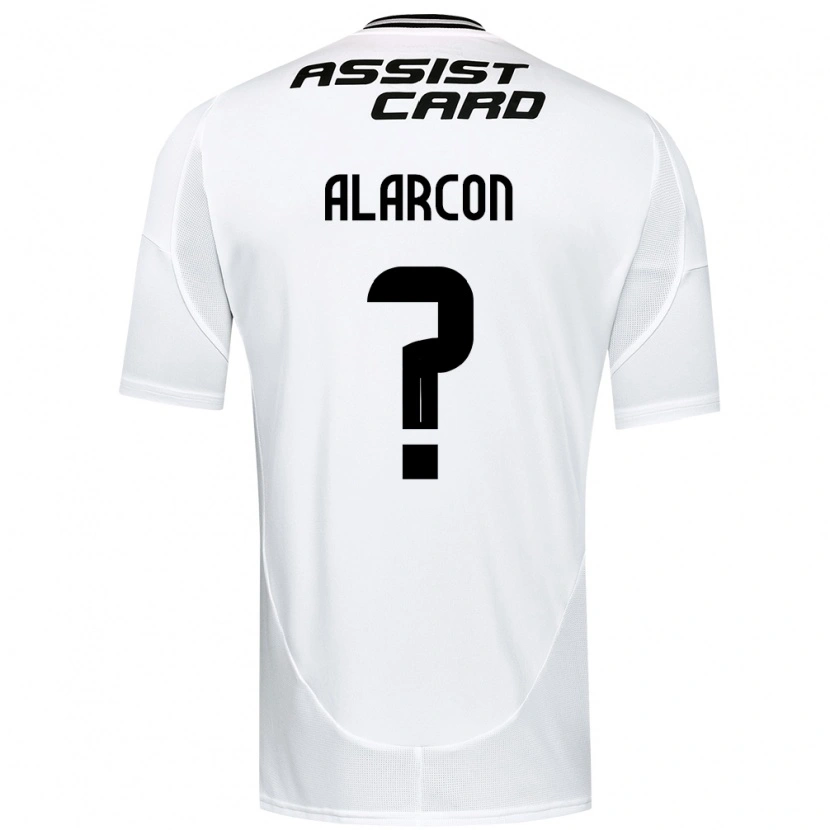 Danxen Bambino Maglia Cristian Alarcón #0 Nero Bianco Giallo Kit Gara Home 2025/26 Maglietta