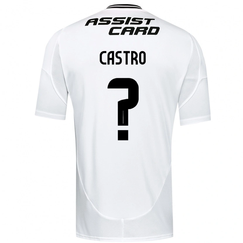 Danxen Bambino Maglia Benjamín Castro #0 Nero Bianco Giallo Kit Gara Home 2025/26 Maglietta