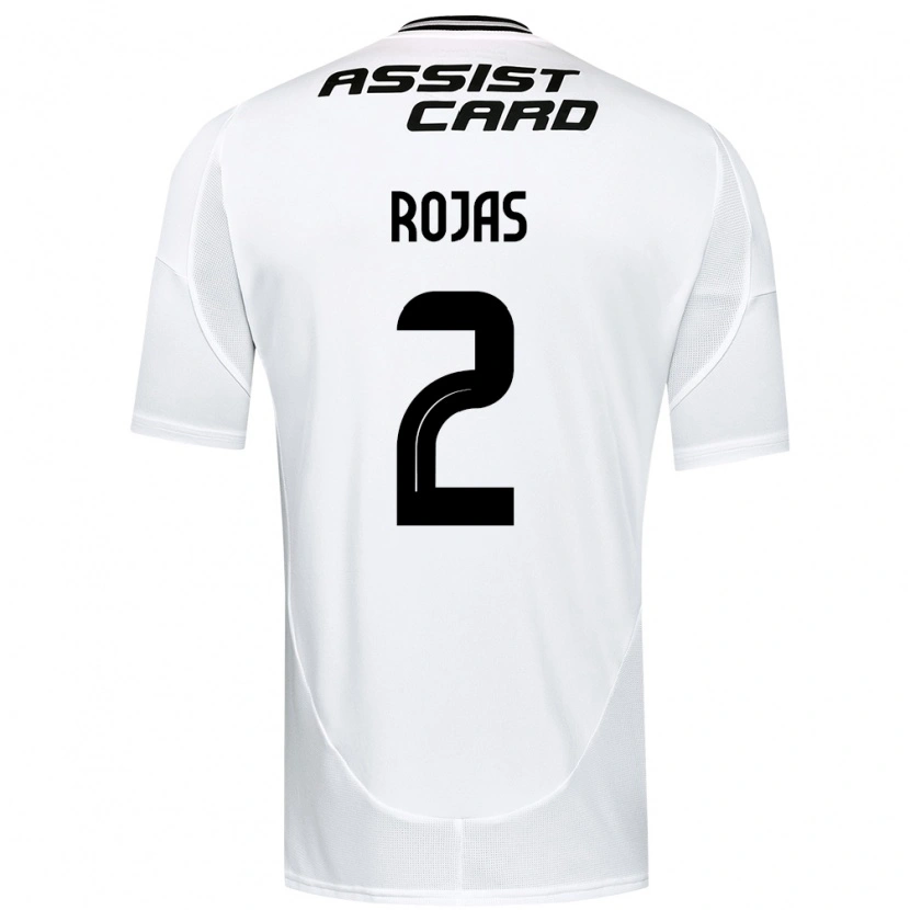 Danxen Bambino Maglia Jeyson Rojas #2 Nero Bianco Giallo Kit Gara Home 2025/26 Maglietta