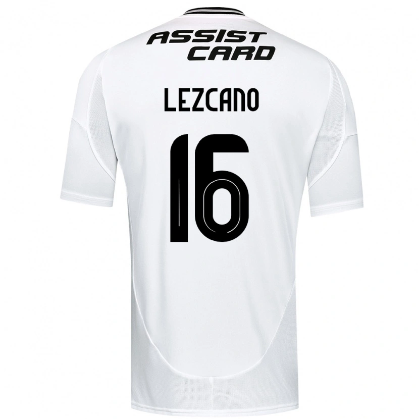 Danxen Bambino Maglia Darío Lezcano #16 Nero Bianco Giallo Kit Gara Home 2025/26 Maglietta