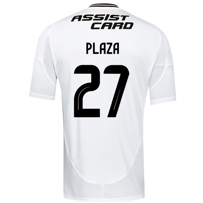 Danxen Bambino Maglia Diego Plaza #27 Nero Bianco Giallo Kit Gara Home 2025/26 Maglietta