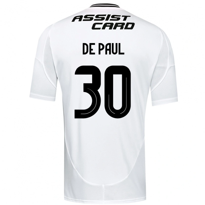 Danxen Bambino Maglia Fernando De Paul #30 Nero Bianco Giallo Kit Gara Home 2025/26 Maglietta
