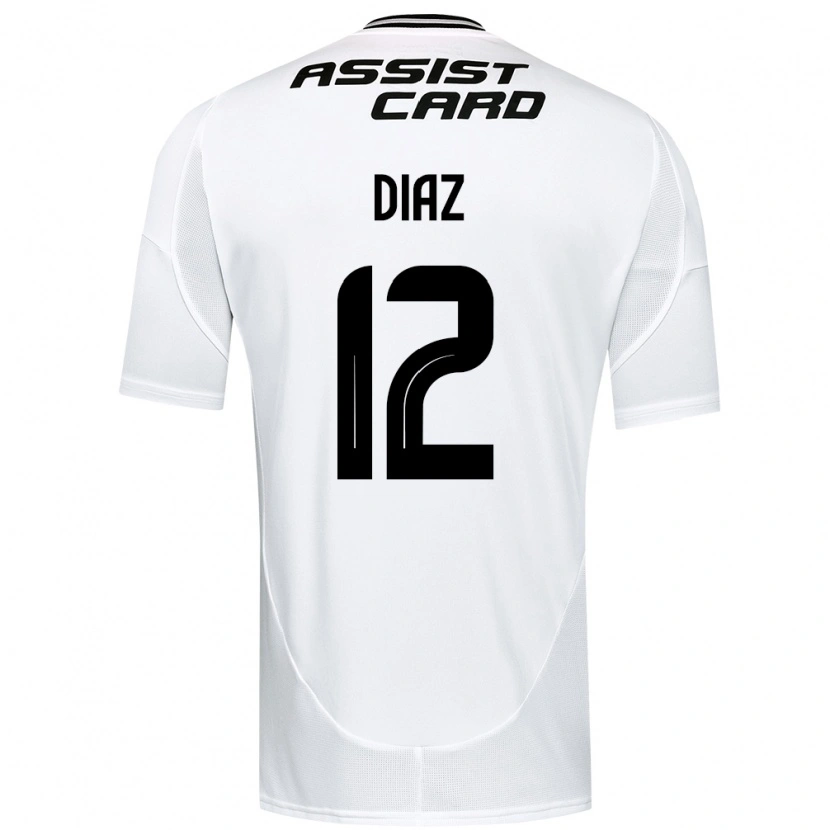 Danxen Bambino Maglia Javiera Díaz #12 Nero Bianco Giallo Kit Gara Home 2025/26 Maglietta