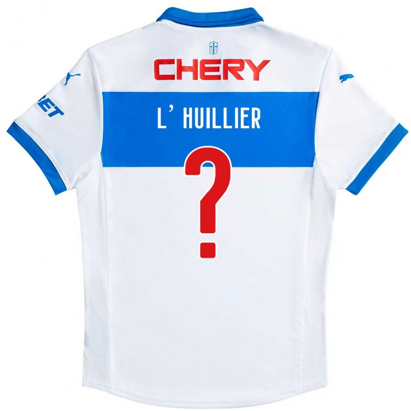Danxen Bambino Maglia Nicolás L'huillier #0 Nero Blu Kit Gara Home 2025/26 Maglietta