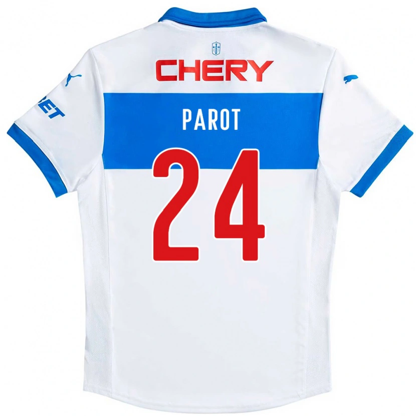 Danxen Bambino Maglia Alfonso Parot #24 Nero Blu Kit Gara Home 2025/26 Maglietta