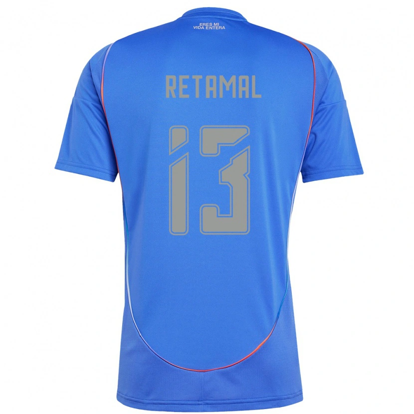 Danxen Bambino Maglia David Retamal #13 Azzurro Cielo Kit Gara Home 2025/26 Maglietta