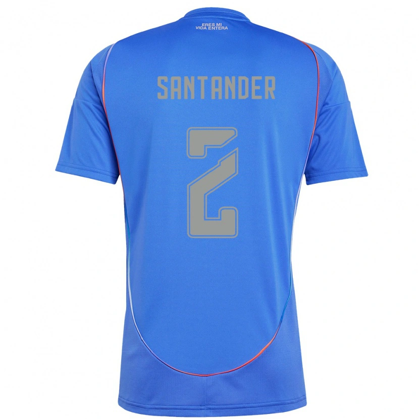 Danxen Bambino Maglia Constanza Santander #2 Azzurro Cielo Kit Gara Home 2025/26 Maglietta