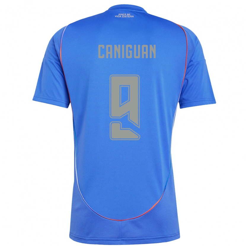 Danxen Bambino Maglia Franchesca Caniguán #9 Azzurro Cielo Kit Gara Home 2025/26 Maglietta
