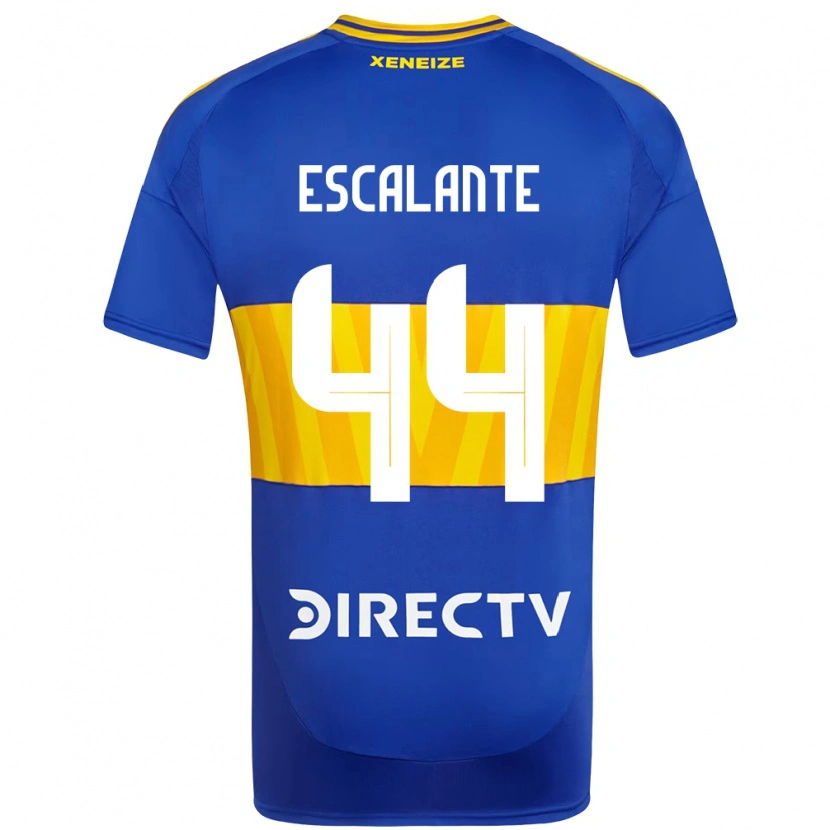Danxen Bambino Maglia Israel Escalante #44 Blu Royal Giallo Kit Gara Home 2025/26 Maglietta