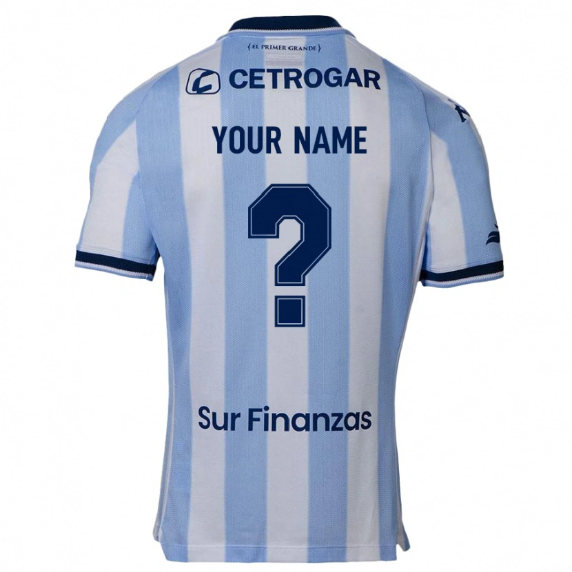 Danxen Bambino Maglia Il Tuo Nome #0 Azzurro Cielo Kit Gara Home 2025/26 Maglietta